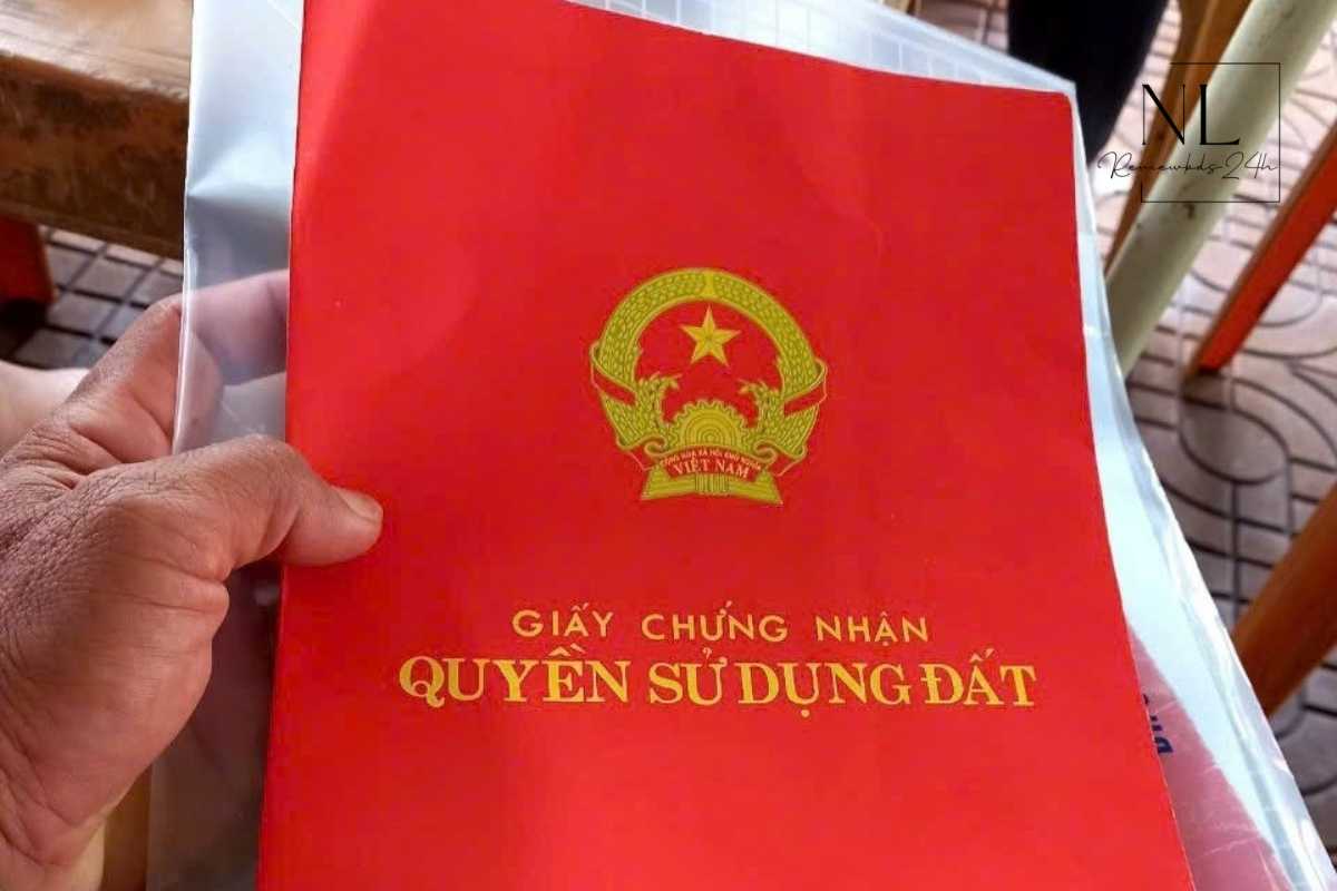 Thông tin ghi trên sổ đỏ