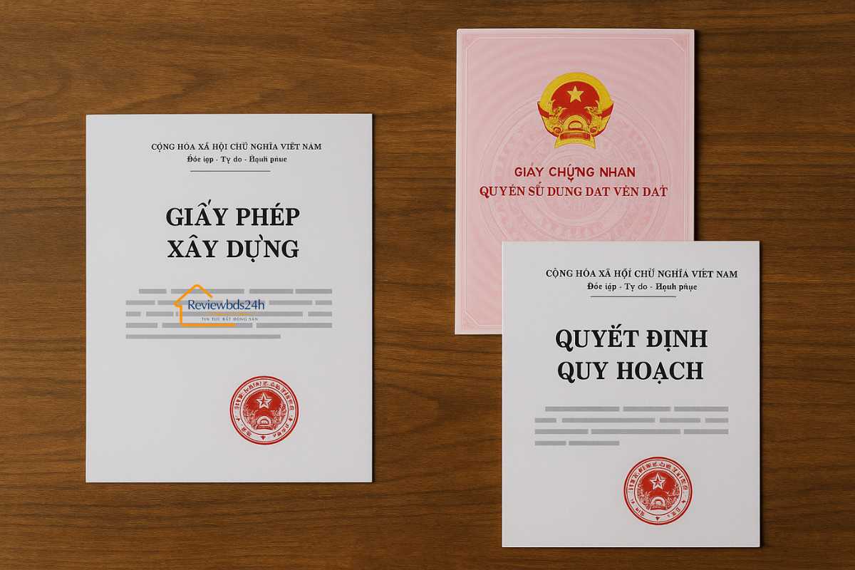 Pháp lý dự án chung cư: Quy trình kiểm tra & Checklist đầy đủ 2025 4 Các giấy tờ pháp lý bắt buộc của dự án chung cư