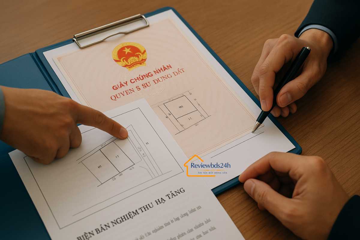 Pháp lý dự án đất nền: Điều kiện, hồ sơ và cách kiểm tra an toàn khi đầu tư 2025 5 Giấy tờ người mua cần yêu cầu chủ đầu tư cung cấp
