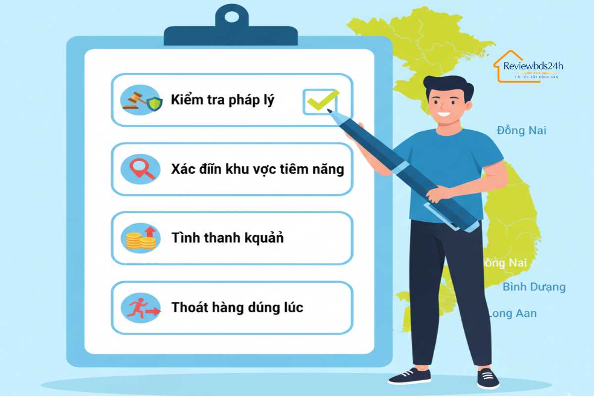 Checklist lướt sóng bất động sản an toàn