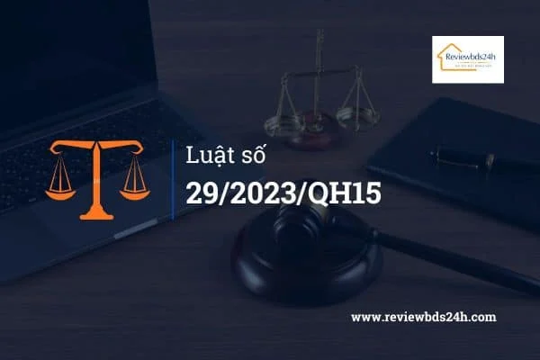 Luật số 29/2023/QH15