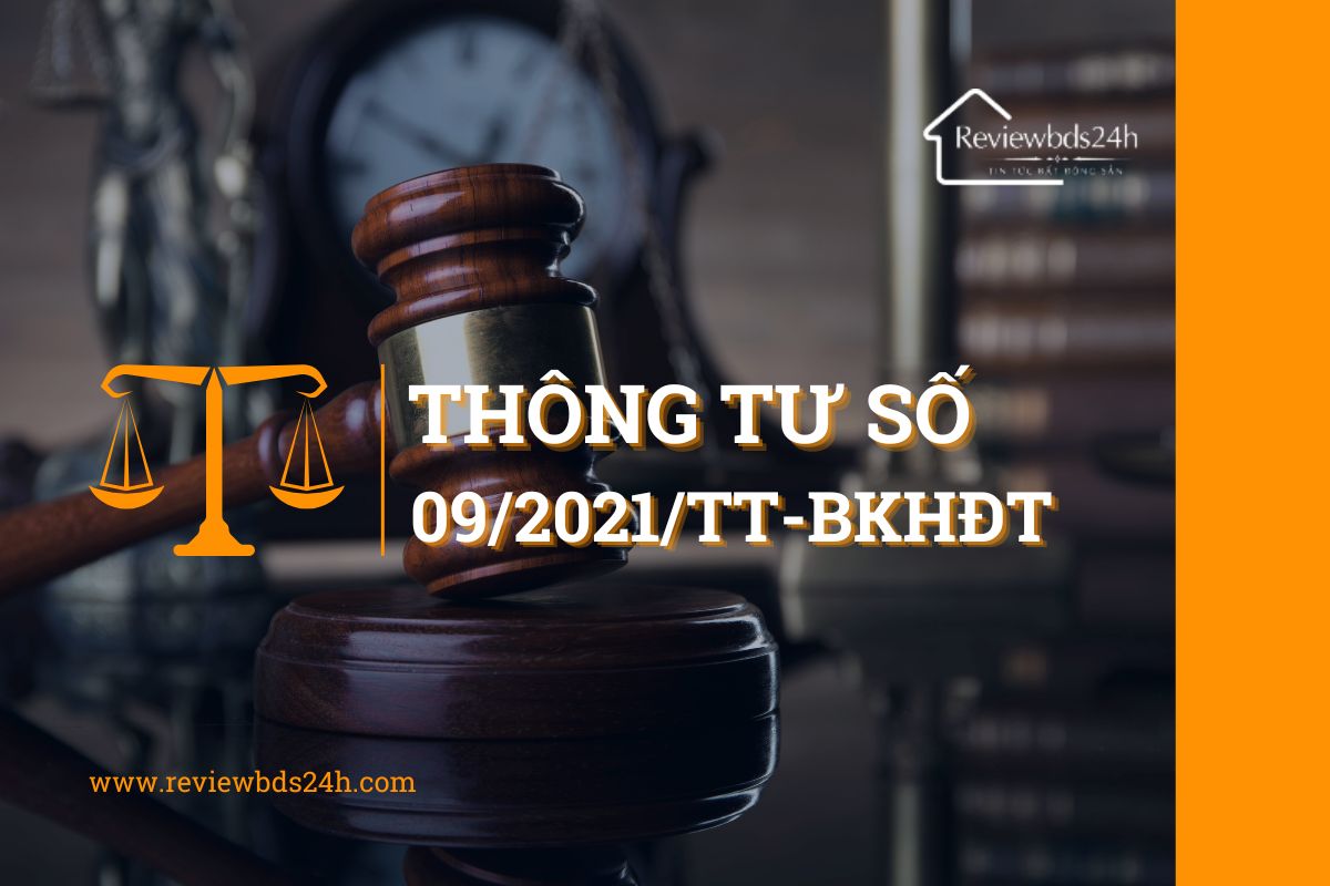 Thông Tư 09/2021/TT-BKHĐT: Hướng Dẫn Lựa Chọn Nhà Đầu Tư Dự Án PPP Và Dự Án Có Sử Dụng Đất 1 Thông Tư 09/2021/TT-BKHĐT