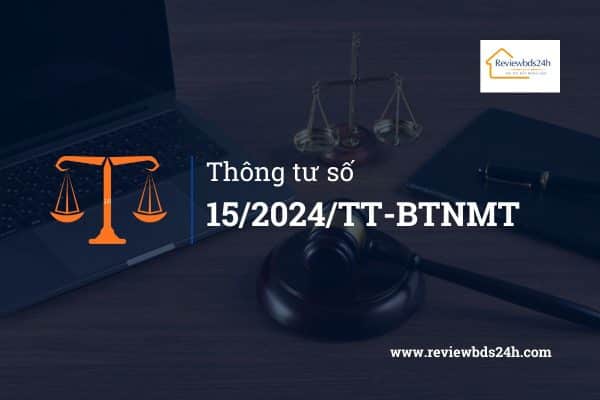 Thông tư 15/2024/TT-BTNMT: